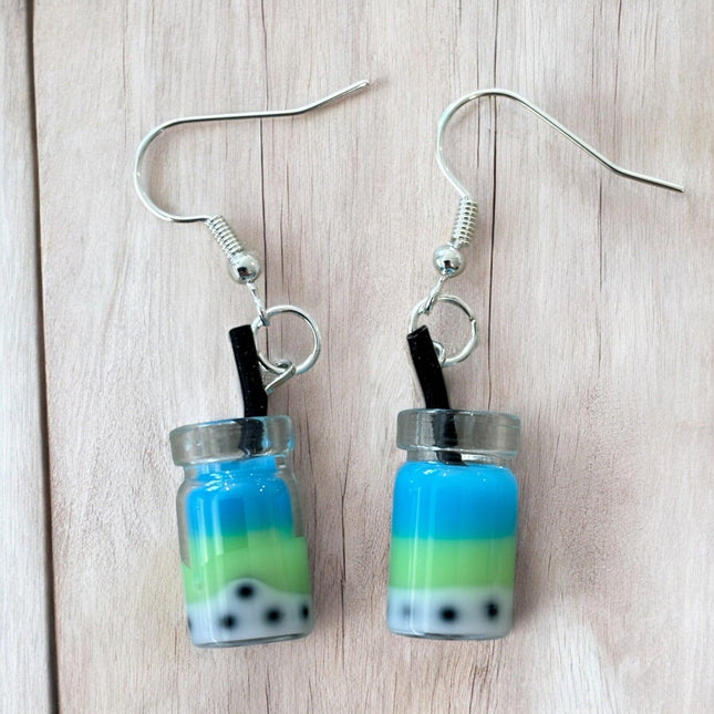 Summer Drink Earrings - Silver Dreams Co